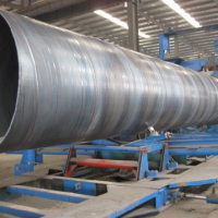 API 5L X70 PSL1 SSAW Pipe Used for Oil Gas Water transport